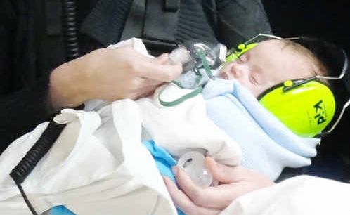 An 11-week-old Clermont baby boy is airlifted to Mackay Base Hospital. An 11-week-old Clermont baby boy is airlifted to Mackay Base Hospital.